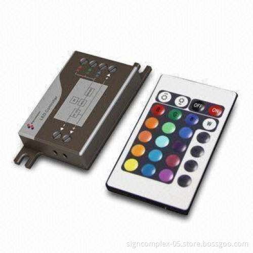 LED Lighting Controller with 12/24VDC Working Voltage and 108W (12V input)/ 216W (24V input) power